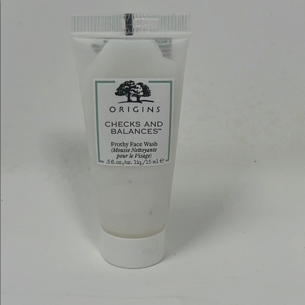 NWT Origins Checks and Balances Frothy Face Wash Mini